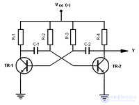 Мультивибраторы,Несимметричный и Бистабильный  мультивибратор Одновибратор принцип действия и применение