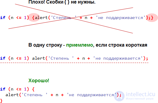 Стиль кода  в JavaScript