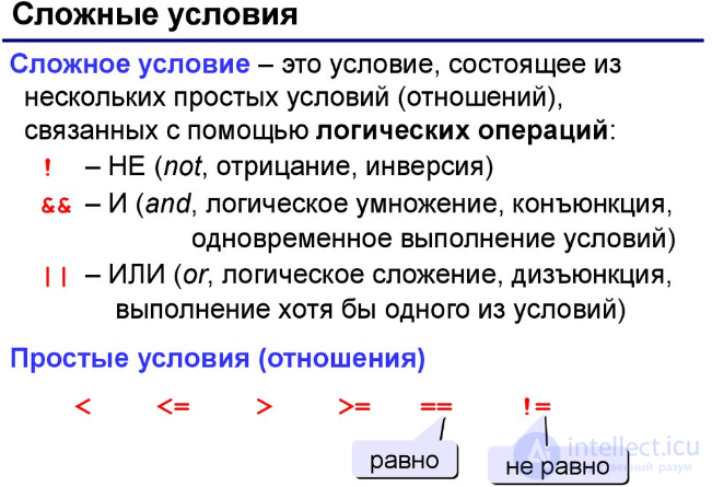 8.8. Условные и безусловные переходы в языке Си.Ветвления