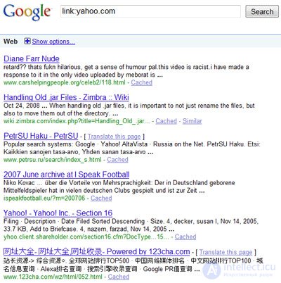 Поисковая директива Link: разрушаем мифы Google