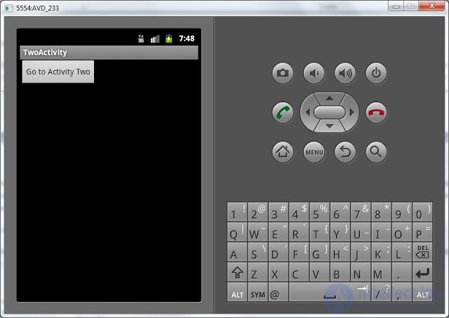 21. Создание и вызов Activity для Android