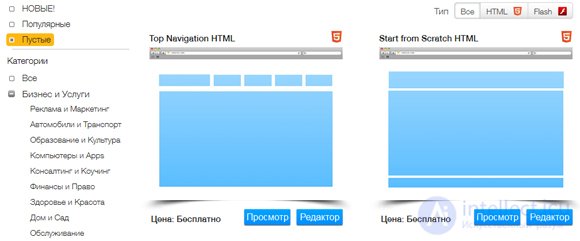 Конструктор сайтов WIX.com