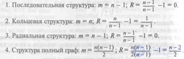 Структурный анализ, Структурно – топологические характеристики систем. Структурная избыточность