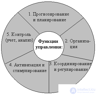 4.1.1 Классификация и взаимосвязь функций управления