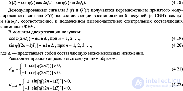 4.5. GMSK и  MSK модуляции  используемые в стандарте GSM