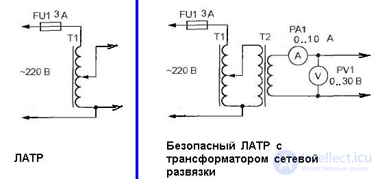 Основные понятия и классификация трансформаторов, автотрансформатор, микротрансформатор