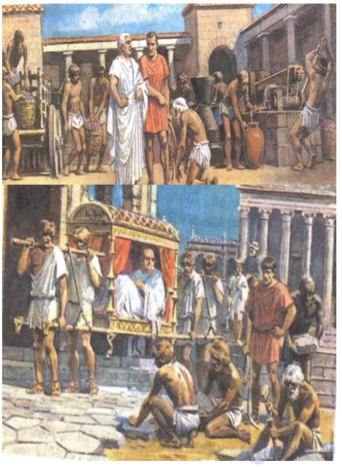 3.2. Античный Рим (VIII в. до н.э. – V в. н.э.), рабы древнего Рима