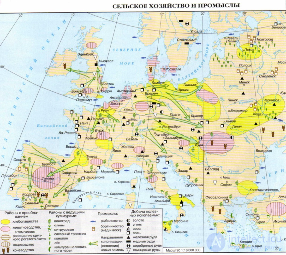 Районы европы. Сельское хозяйство и промыслы в Европе 11-14 века. Сельское хозяйство и промыслы в Европе 11-14 века карта. Сельское хозяйство Западной Европы карта. Сельское хозяйство зарубежной Европы карта.