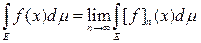 3. Определение интеграла Лебега в произвольном случае