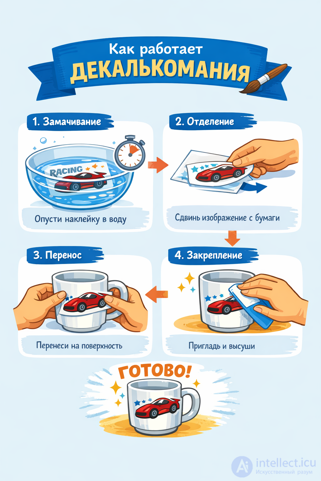 декалькомания